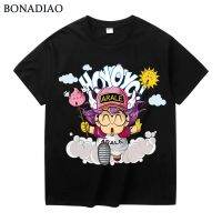 Kids T-Shirt cartoon Dr. Slump graphic Tops Boys Girls Distro Age 1 2 3 4 5 6 7 8 9 10 11 12 Years