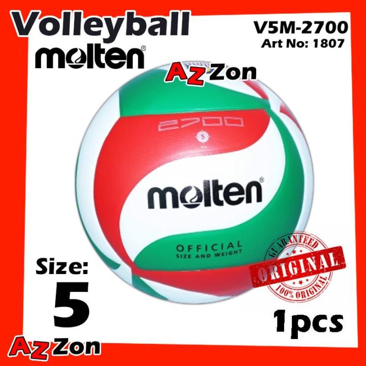 Original Molten （V5M-2700）Size 5 Molten Volleyball / Bola Tampar / 排球 ...