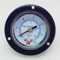 Y40-ZT 1.5 40mm 30psi panel pressure gauge 2kg/cm2 panel manometer PT1/8 back thread with front flange