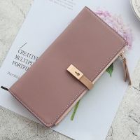 Dompet wanita panjang dompet koin rumbai dompet tempat kartu dompet kulit Pu tas uang tas tangan dompet wanita