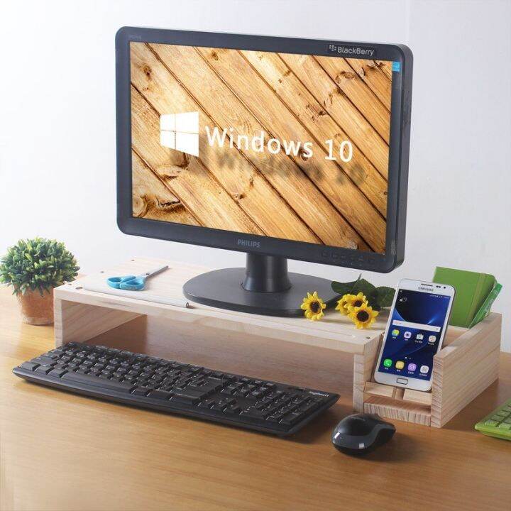 Nanhayu Dumo - Dudukan Monitor Kayu Monitor Stand Dilengkapi Dengan ...