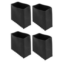 4Pcs Chair Leg End Caps Ladder Feet Mats Step Ladder Feet Covers Rubber Ladder Feet Protector Ladder Legs Cover Furniture Protectors Replacement Parts