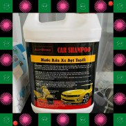 Sạch Nước rửa xe ô tô xe máy bọt tuyết Car Shampoo Auto Pro - 1 Can 5L