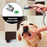 Water saving cores Hose Restrictor Washer Adapter Shower Hose Reducer Flow Reducer Limiter Set Bathroom Shower Accessary