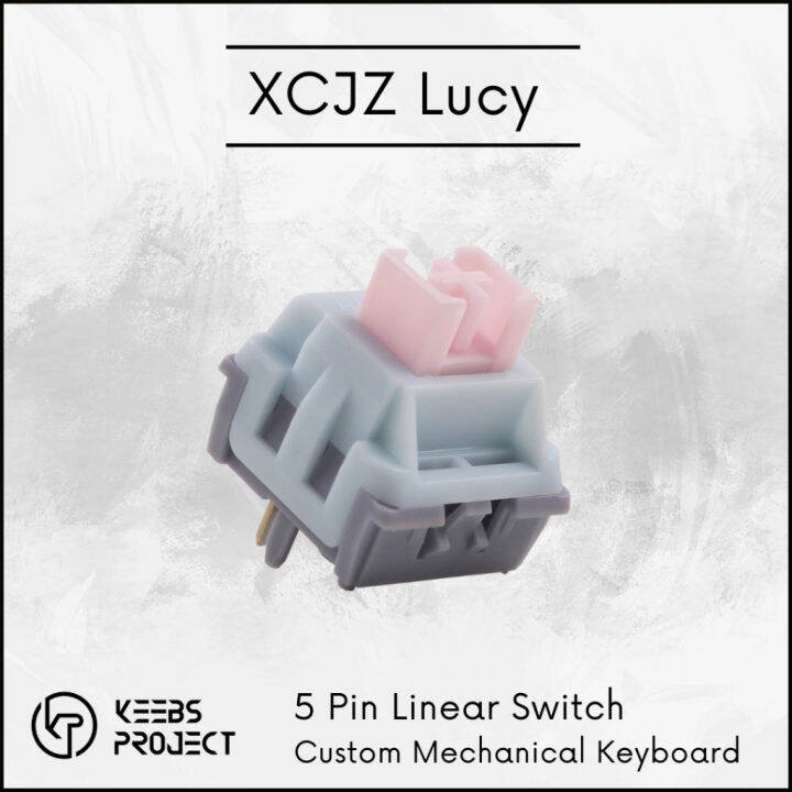 [READY STOCK] XCJZ LUCY Silent Linear Switch for Mechanical Keyboard