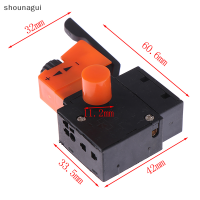 shounagui AC 250V/4A FA2-4/1BEK สวิทช์ปรับความเร็วพลาสติกโลหะสำหรับเจาะไฟฟ้า