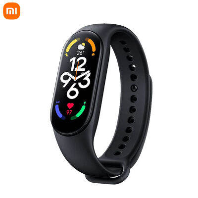 [ไทยรับประกัน-1Y]Xiaomi smart band 7 mi band 7(GL.V) สมาร์ทวอทช์ หน้าจอ AMOLED 1.62 นิ้ว วัดออกซิเจนในเลือด 110 โหมดกีฬา