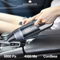 6KPa Handheld Car Vacuum Cleaner Cordless Handheld Mini Vacuum Cleaner Work with Car or Home Cleaning Wireless Auto Vacuum