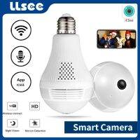 LLSEE ICSEE E27 Bulb WiFi Fisheye Security 1080P