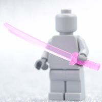 ????????? -  Pink Katana Sword - LEGO เลโก้ มินิฟิกเกอร์ ตัวต่อ ของเล่น WEAPON