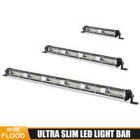 12V 24V Led Light Bar Super Slim 71320นิ้วขับรถหมอก LED โคมไฟทำงานสำหรับรถแทรกเตอร์เรือ4X4 Off Road Jeep Auto A SUV