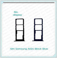 SIM Samsung A02S อะไหล่ถาดซิม ถาดใส่ซิม Sim Tray (ได้1ชิ้นค่ะ) อะไหล่มือถือ คุณภาพดี Bin Display