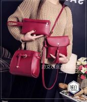 EMG FASHIOHN BAG กระเป๋าสะพายข้าง  แพคสี่ชิ้น bag-9tiao4jiantao