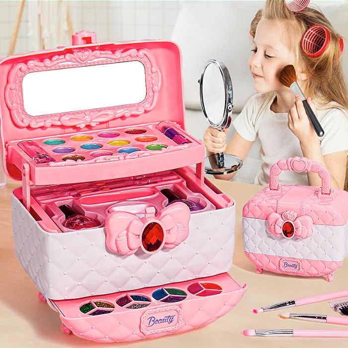 【READY STOCK】mekap set box girl make up toys for girls toys kids ...