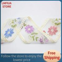 LMFIUA STORE ลูกไม้ปักลายวัสดุผ้านอนวูฟเวนสำหรับปักผ้าสีเครื่องตกแต่งที่มีลักษณะเฉพาะตัวอุปกรณ์สติกเกอร์ลายเสื้อผ้า