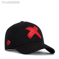 ☫ Baseball Cap Men Dad Hat Women Casual Embroidery X Caps Bend Visor Adjustable Cotton Male Bone Black Hat Bone Garros