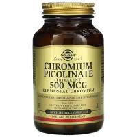 Solgar Chromium Picolinate 500 mcg 120 Vegetable Capsules