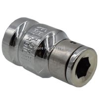 【Hot demand】 Square Drive 1/2 "ถึง8Mm Bit Adapter Socket Bit Holder ไขควง Bit Adapter Holder Chrome Vanadium Steel