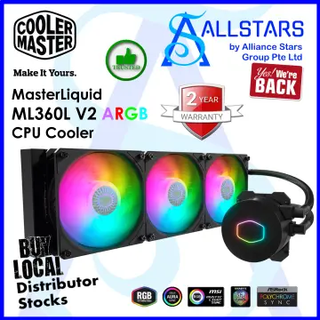 Cooler Master - MLW-D36M-A18PA-R2 - Master Liquid ML360L V2 ARGB