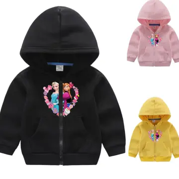 Toddler Girls' Disney Princess Fleece Pullover Sweatshirt - Pink 2T