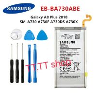 แบตเตอรี่ แท้ Samsung Galaxy A8 Plus A8+ 2018 SM-A730 A730F A730DS A730X EB-BA730ABE 3500mAh พร้อมชุดถอด+กาว