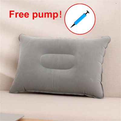 ┅▩ The Wild Large Size Folding Outdoor Travel Sleep Pillow Portable Camping Tent Inflatable Pillow Airplane Comfort Sleep Pillow