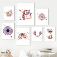 【hot】卍▣  Anatomy Ophthalmologist Optometry Abstract Posters And Prints Wall Canvas Painting Doctors Office