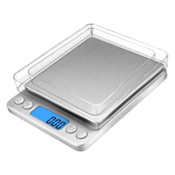 Upgraded Large Range Small Kitchen Scale, USB Charging Mini Food Electronic  Scale, High Accuracy Cooking Scale, Pocket Scale with LCD Display,  5kg/0.01(Silvery)