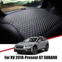 Alas Bagasi Mobil ตกแต่งหนังสำหรับ Subaru XV 2018 2019 2020ถาดไลเนอร์กระบะแผ่นผ้าคลุมรองเท้าบู๊ทอุปกรณ์ตกแต่งรถยนต์ตกแต่ง