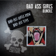 ตัวรีดติดเสื้อ ตัวรีดลายปัก Bad Ass Girls Patch Bundle