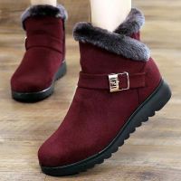 ❁ Women Ankle Boots Casual Snow