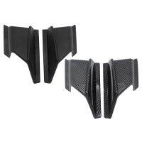 Motorcycle Front Side Spoiler Carbon Fiber Side Wing Fixed Wind Wing Deflector Fairing Accessories For Adv150 2019-2020