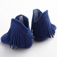 Kids Tassle Fringe Shoes Infant Soft-soled Anti-slip Boots