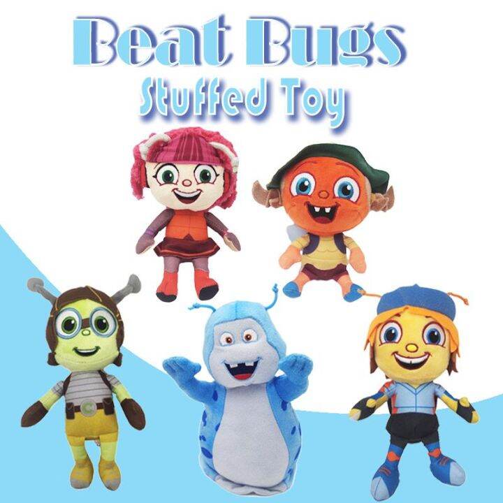 beat-plush-bugs-toy-cartoon-characters-stuffed-doll-kids-children-gift-accompany