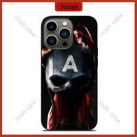 Captain Vs Iron Man Phone Case for iPhone 14 Pro Max / iPhone 13 Pro Max / iPhone 12 Pro Max / Samsung Galaxy Note 20 / S23 Ultra Anti-fall Protective Case Cover 983