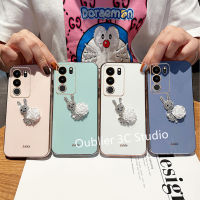 เคสโทรศัพท์ VIVOV29 VIVO V29 Pro V29e 5G 4G เคส ข้อเสนอสุดพิเศษดีไซน์ใหม่สีลูกอมวัยรุ่นเคลือบอิเล็คโทรเพลท3D ดอกไม้แบบย้อนยุคเคสเนื้อนิ่มลายกระต่าย Case 2023