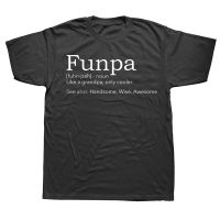 Funpa Cool Grandpa Definition Noun T Shirts Graphic Cotton Streetwear Short Sleeve Birthday Gifts Summer T-shirt Mens Clothing