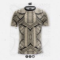 Tribal Tshirt for Man Polynesian White Sale 2022 Collection Drifit Jersey T-shirt Full Sublimation Pilipinas Tribal Design comfortable