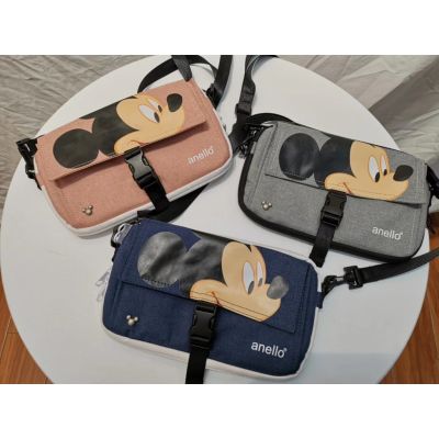 Anello Japan Lotte new Mickey waterproof Shoulder Bag Handbag multi-layer print Bag
