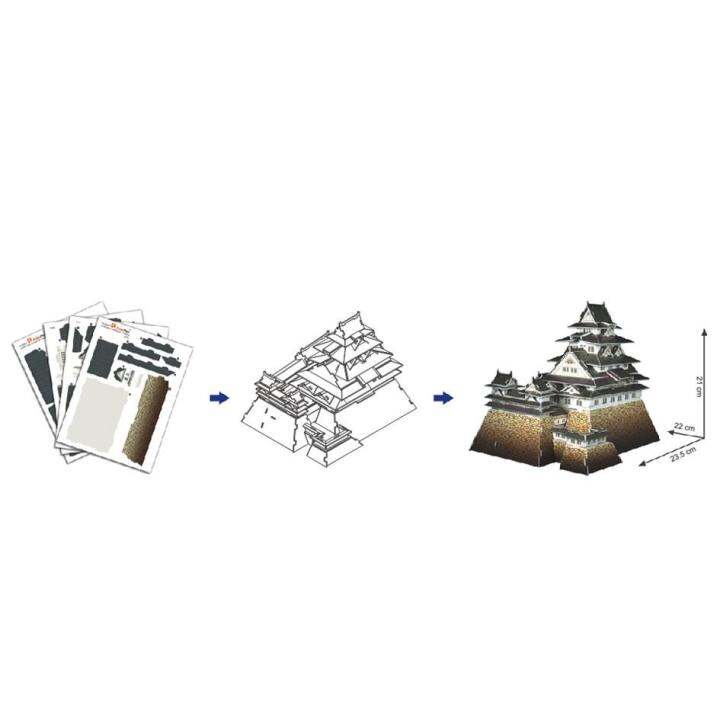 3d-puzzle-ปราสาทฮิเมจิ-ประเทศญี่ปุ่น