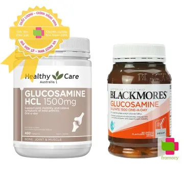 Blackmores Glucosamine 1500mg - 180 viên bao gồm những thành phần chính nào?
