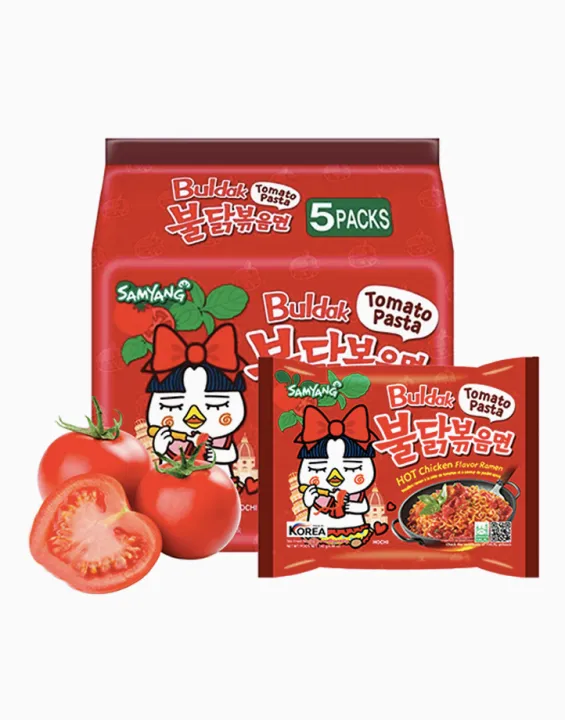 Samyang Buldak Tomato Pasta 140gx5pcs Lazada PH
