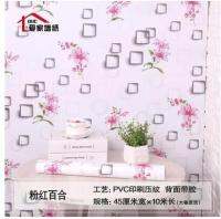 Wallpaper Pvc สติ๊กเกอร์ติดผนังกันน้ำติดเองวอลเปเปอร์หนาอบอุ่นติดเองได้ทันทีวอลเปเปอร์ชนบทห้องนอน-2