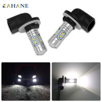 2Pcs ไฟสูงไฟตัดหมอก6500K สีขาว881 H27 LED เปลี่ยนหลอดไฟสำหรับรถยนต์หมอกไฟถอยหลังไฟ12V สำหรับ BMW KIA Benz Nissan Toyota Honda Chevrolet ฟอร์ดฮุนได