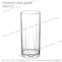 ( 6 ใบ ) Ocean glass แก้ว PYRAMID LONG DRINK, 380 มล. #1B02313 ยี่ห้อโอเชี่ยน