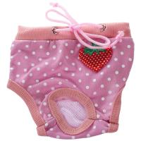 Female Pet Dog Hygienic Sanitary Diaper Pant Brief for Small Dog