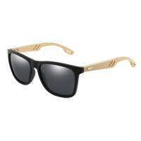 Bamboo Wood Sunglasses Brand Design Men Vintage Square Sun Glasses Women Coating Mirror Sunglass UV400 Shades Oculos de sol