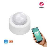 ZigBee ระบบเตือนภัยเซ็นเซอร์ตรวจจับการเคลื่อนไหวเซ็นเซอร์วัดรังสีอินฟาเรดเหนี่ยวนำร่างกายมนุษย์อัจฉริยะ16.4Ft ช่วงการตรวจจับ120องศาแอปควบคุมการตรวจสอบแบบเรียลไทม์อุปกรณ์รักษาความปลอดภัยภายในบ้านเชื่อมโยงอัจฉริยะ