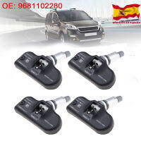 4ชิ้นใหม่ TPMS เซ็นเซอร์ความดันลมยางสำหรับเปอโยต์407 207 307 607 508 807สำหรับซีตรอง C4 5 6 7 8 433เมกะเฮิร์ตซ์9681102280