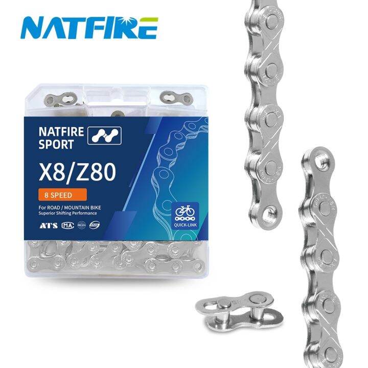 【YF】 Bike Chain 612 Speed with Quick Link for Shimano SRAM Bicycle 8V